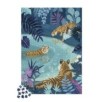 PUZZLE TIGRES AU CLAIR DE LUNE - 1000 PCS