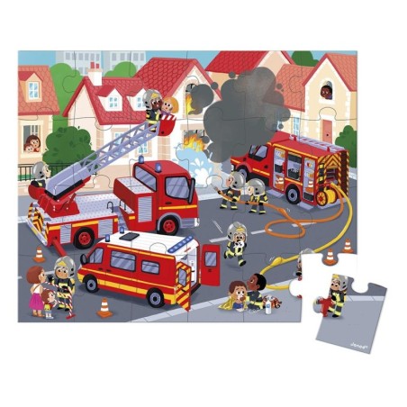 PUZZLE POMPIERS - 24 PCS