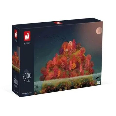 J02518-J02518-puzzle-automne-rouge-2000-pieces