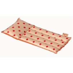 Matelas plage pois rouge