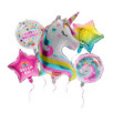 SET DE 5 BALLONS D'ANNIVERSAIRE