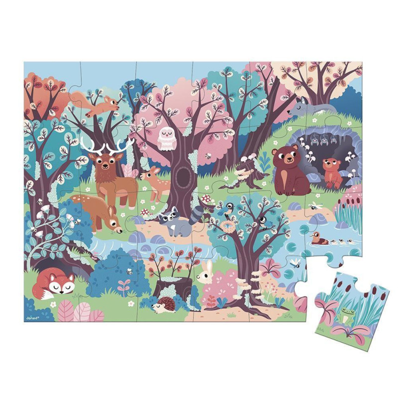 PUZZLE MAGIQUE LA FORET