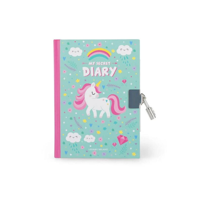 JOURNAL INTIME AVEC CADENAS - LICORNE