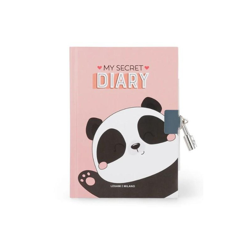 JOURNAL INTIME AVEC CADENAS - PANDA