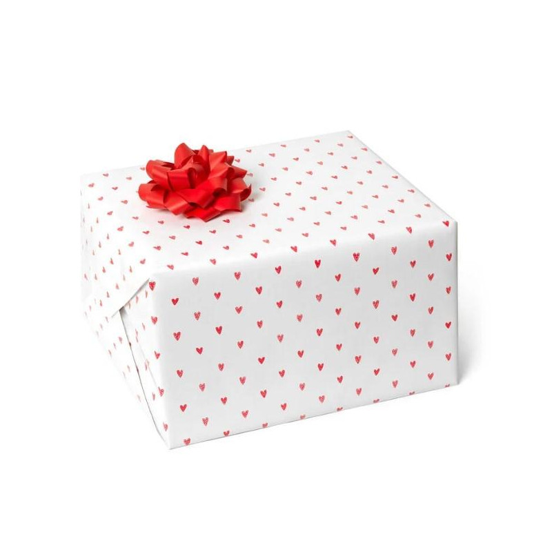 PAPIER CADEAU COEUR