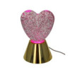 Lampe coeur glitter