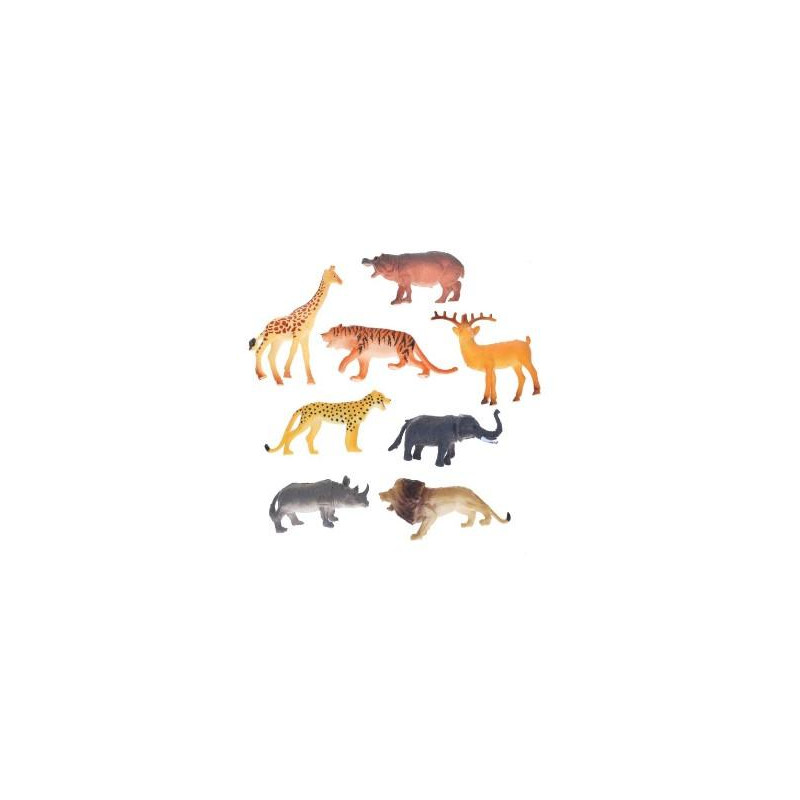 Lot de 8 animaux