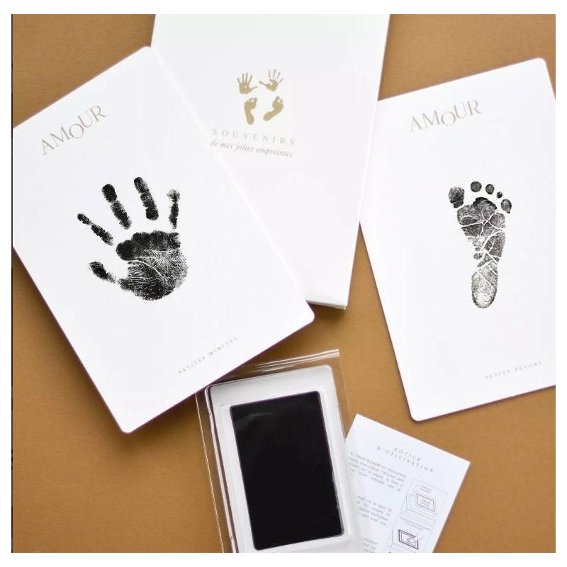 Kit de cartes empreintes pour bébé