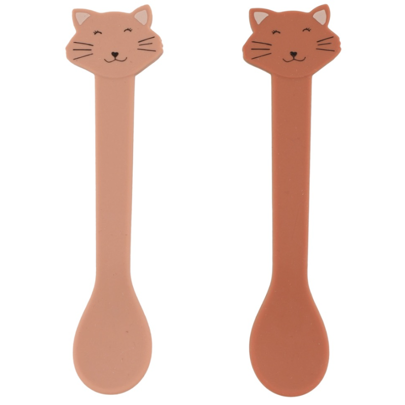 Cuillère silicone 2-pack - Mrs. Cat