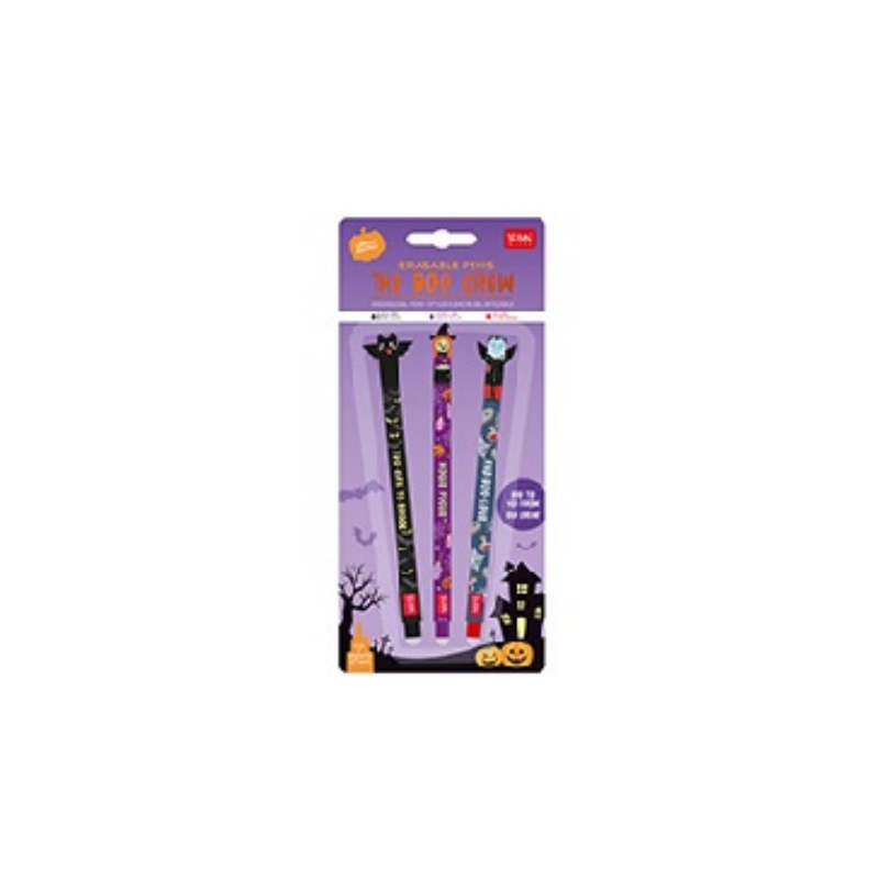 Set de 3 stylos effaçables - HALLOWEEN