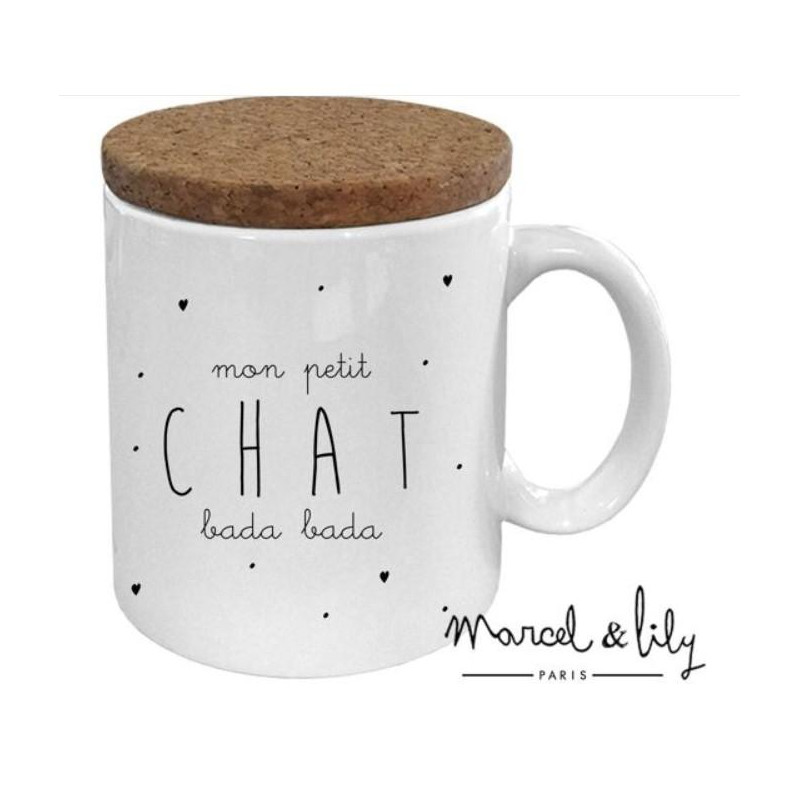 Mug céramique - message - Petit chat bada bada