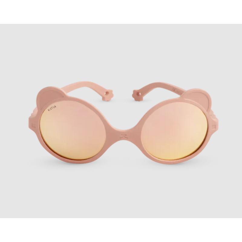 LUNETTES SUN 2-4 ANS OURSON COULEUR : ROSE PECHE