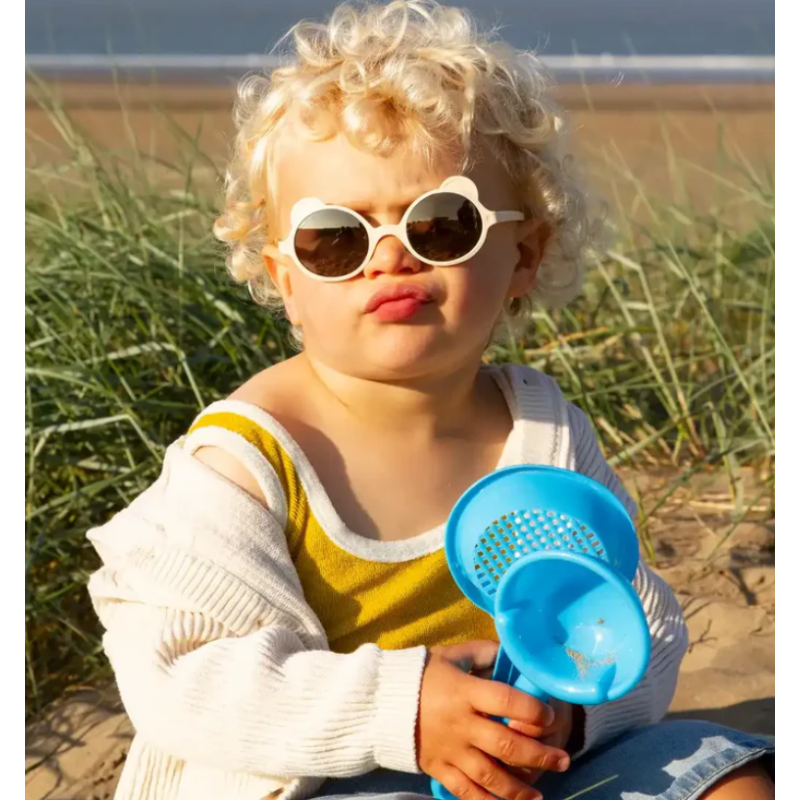 LUNETTES SUN 2-4 ANS OURSON COULEUR : CREME