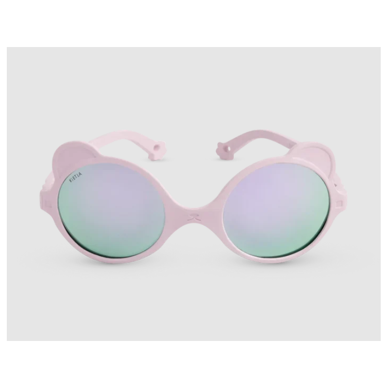 LUNETTES SUN 0-1 AN OURSON COULEUR: ROSE PALE