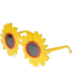 Lunettes Fun - Tournesols Jaunes