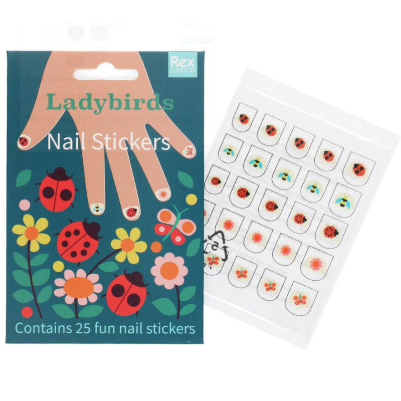 Stickers Ongles - Coccinelle