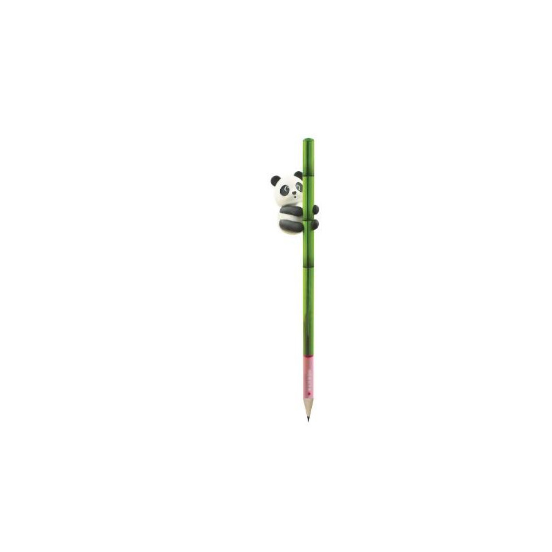 PANDA CRAYON AVEC GOMME