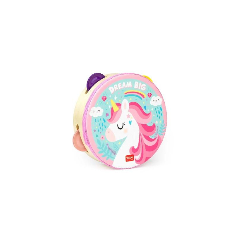 TAMBOURIN LICORNE