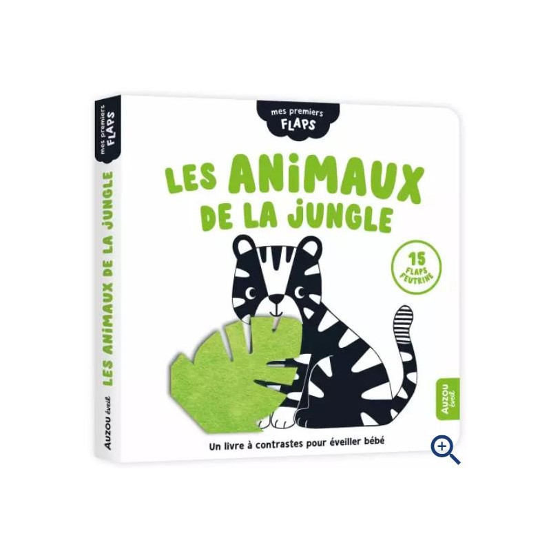 MES PREMIERS FLAPS - LES ANIMAUX DE LA JUNGLE