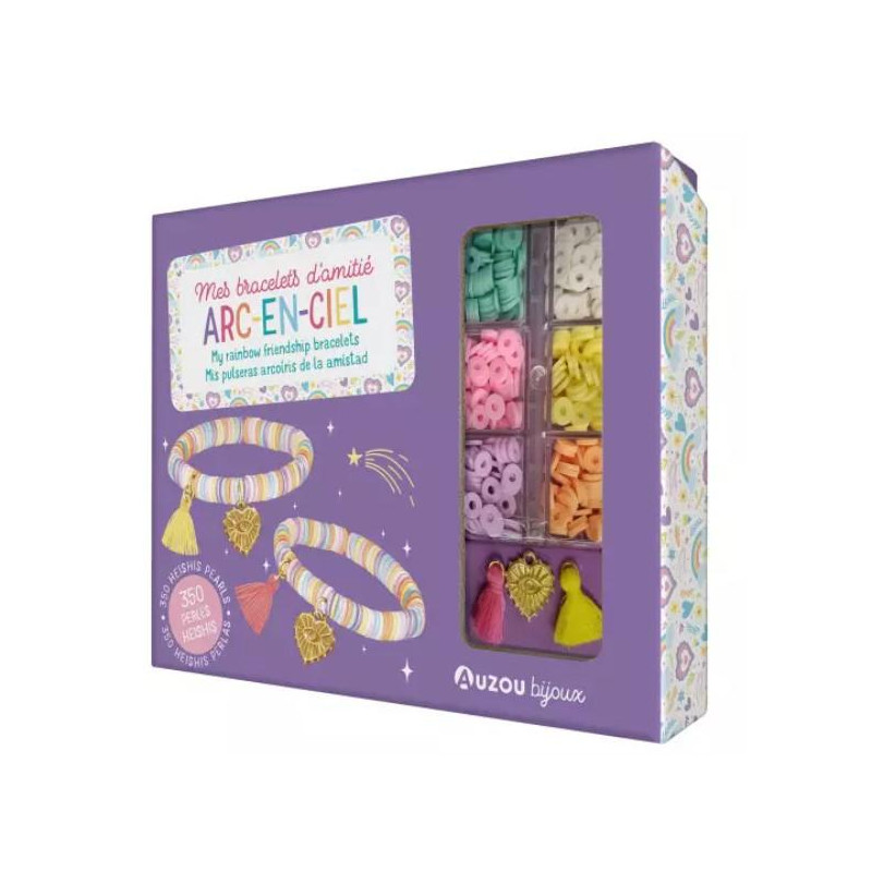 BRACELETS D'AMITIE ARC-EN-CIEL