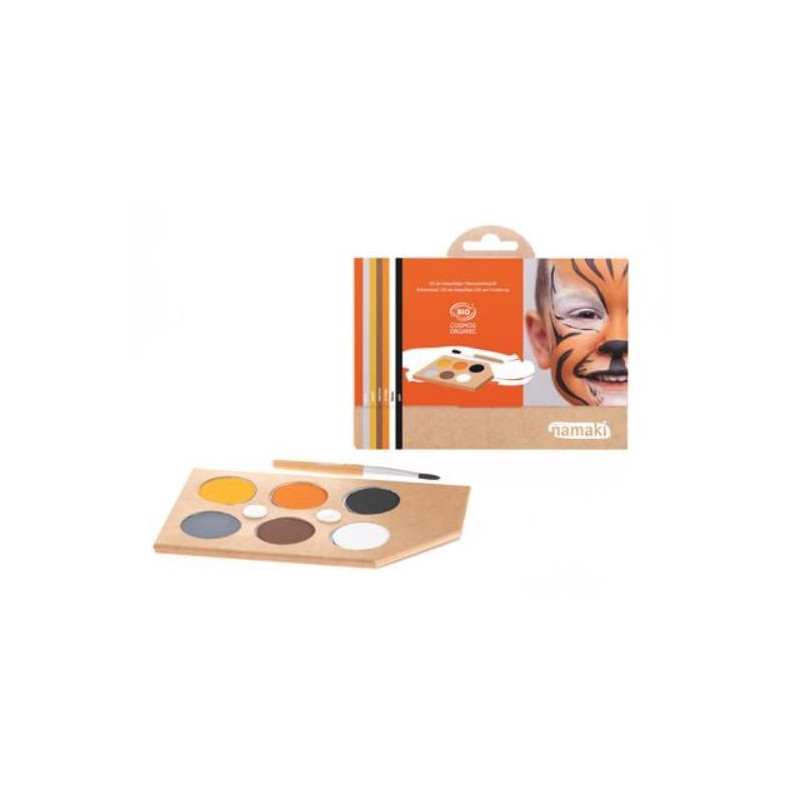 Kit 6 couleurs de maquillage Vie Sauvage