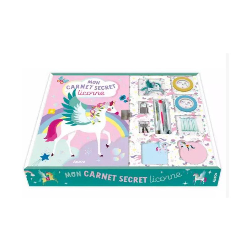 MON COFFRET SECRET LICORNE