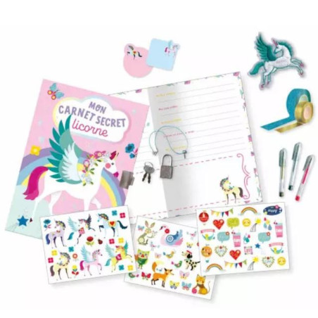 MON COFFRET SECRET LICORNE