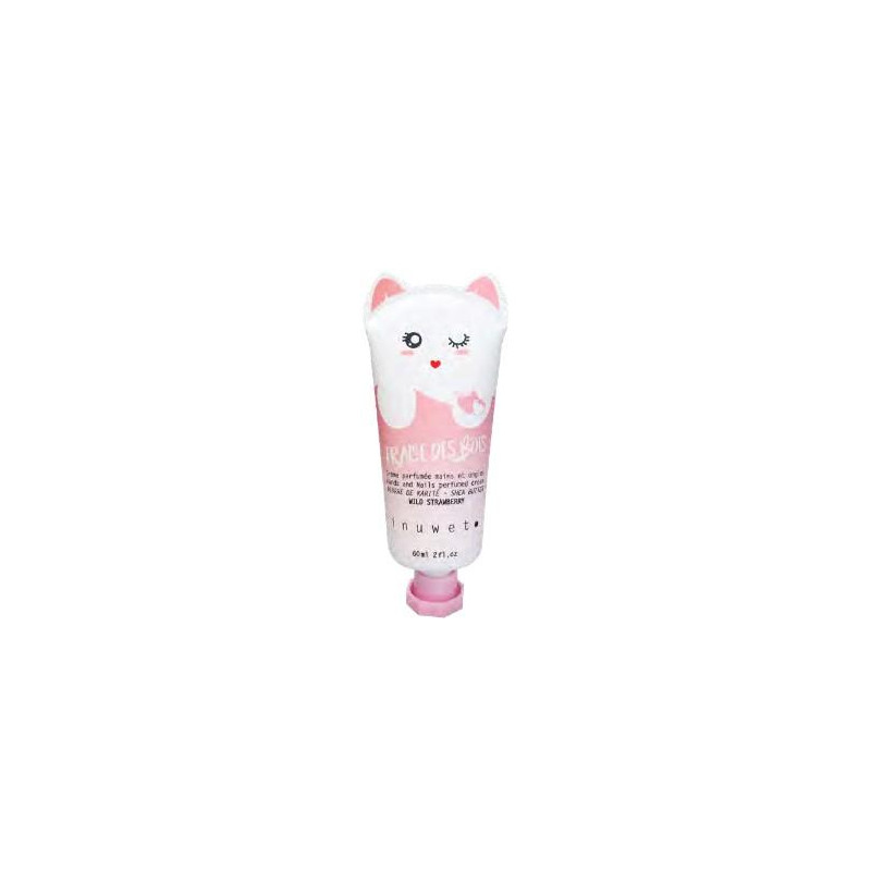 CREME MAINS chat FRAISE DES BOIS