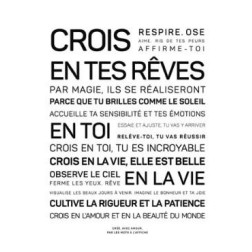 BRACELET MORSE REVES LES MOTS A L'AFFICHE OA