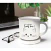 TASSE EN PORCELAINE - CUP-PUCCINO CHAT KITTY