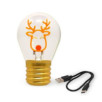 LAMPE DE TABLE FORME AMPOULE - REINDEER - REINE