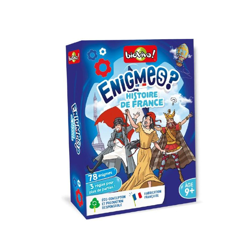 Histoire de France - Enigmes Junior