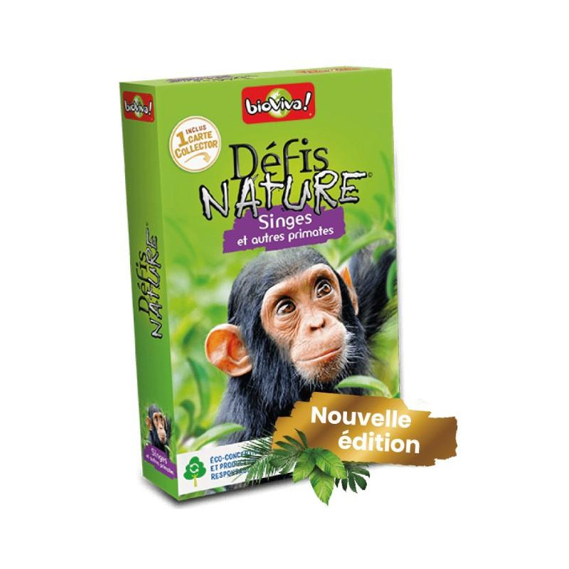 Singes et autres primates- Défis Nature