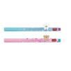 2 GEL PENS ANIMAL DECORATION - BEARY IN LOVE - TEDDY BEAR