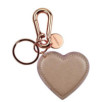 KEY RING - MY INITIAL - GOLD ROSE - HEART