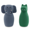 Jouets de bain aspergeur - Mrs. Elephant & Mr. Crocodile