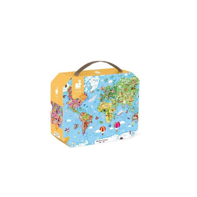 PUZZLE GEANT DU MONDE - 300 PCS