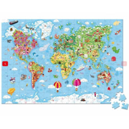 PUZZLE GEANT DU MONDE - 300 PCS