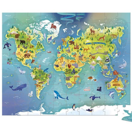 PUZZLE MONDE - 100 PCS