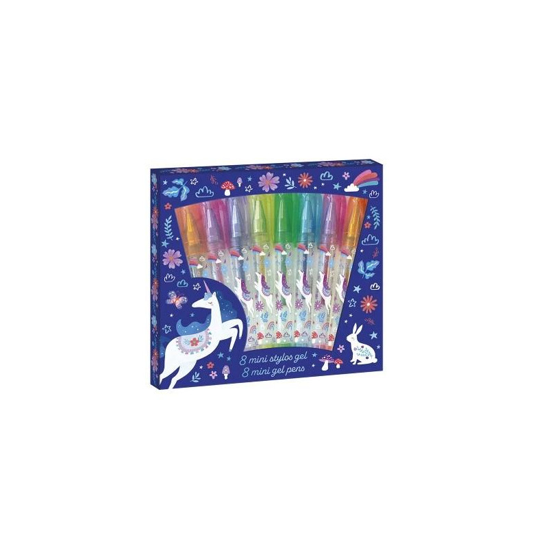 DREAMLAND - 8 MINI STYLOS GELS