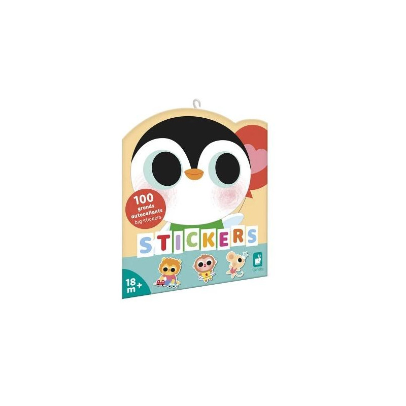 100 STICKERS PLANCHES - BEBE ANIMAUX