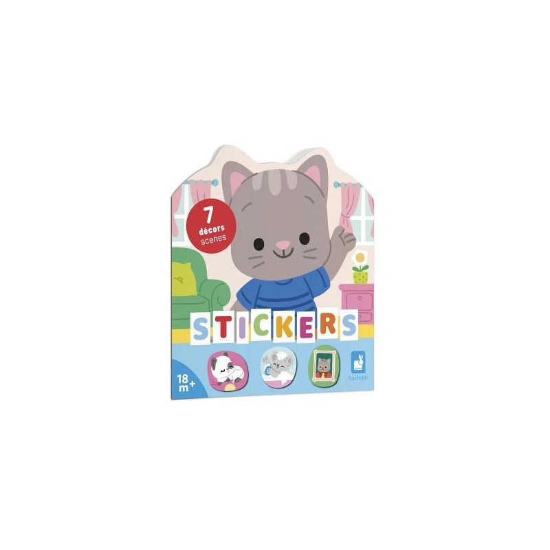 CAHIER DE STICKERS - LA MAISON