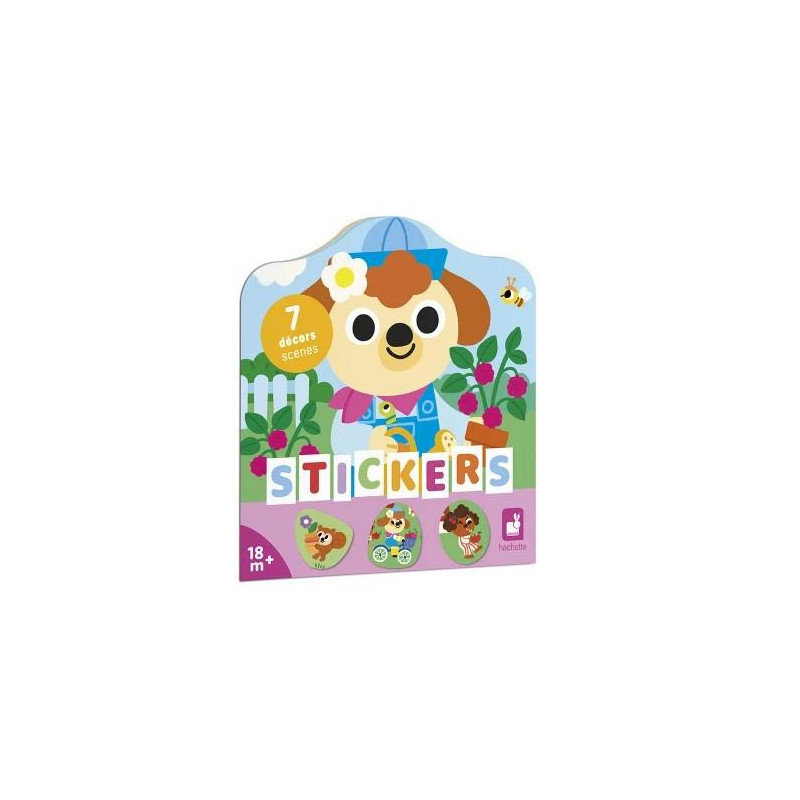 CAHIER DE STICKERS - LE JARDIN