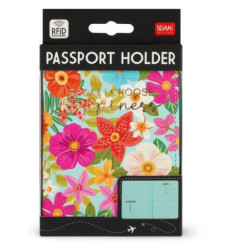 PORTE-PASSEPORT - FLOWERS