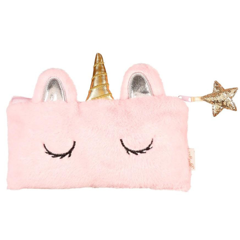 Trousse Lette licorne rose