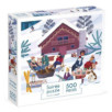 PUZZLE HIVER A LA MONTAGNE - 500 PCS