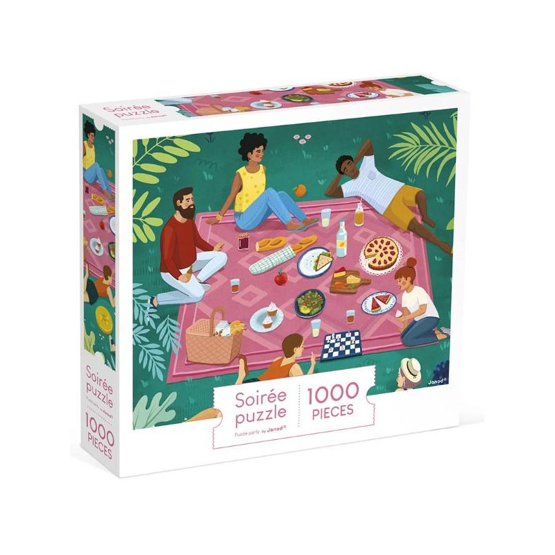 PUZZLE PICNIC ENTRE AMIS - 1000 PCS