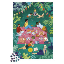 PUZZLE PICNIC ENTRE AMIS - 1000 PCS