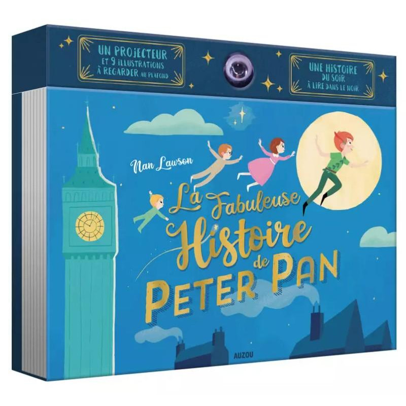 Livre projecteur - La fabuleuse histoire de peter pan