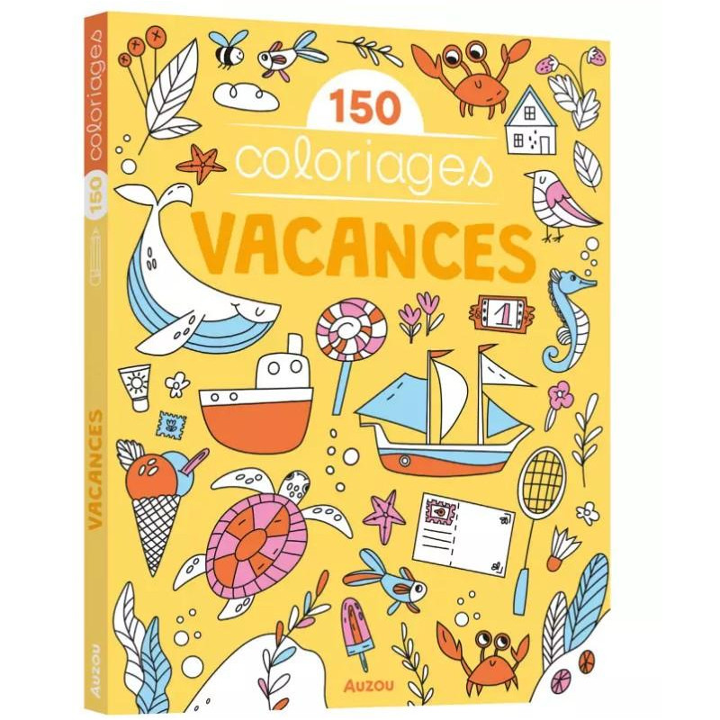 Mes grands coloriages - Vacances